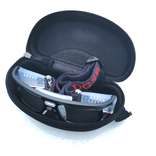 Basketball glasses box packaging EVA box sports glasses special box zipper box English standard mirror box