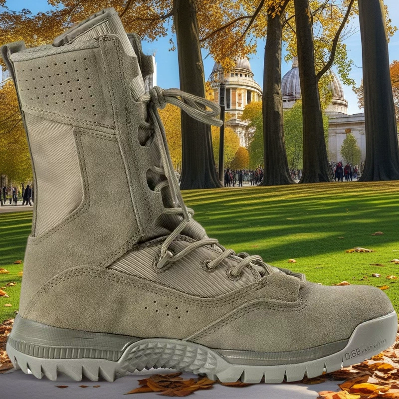 Сверхлегкие тренировочные ботинки для джунглей на мягкой подошве, походные ботинки, ботинки для пустыни, ботинки, походная обувь, защитные ботинки, дышащая спортивная обувь для службы.