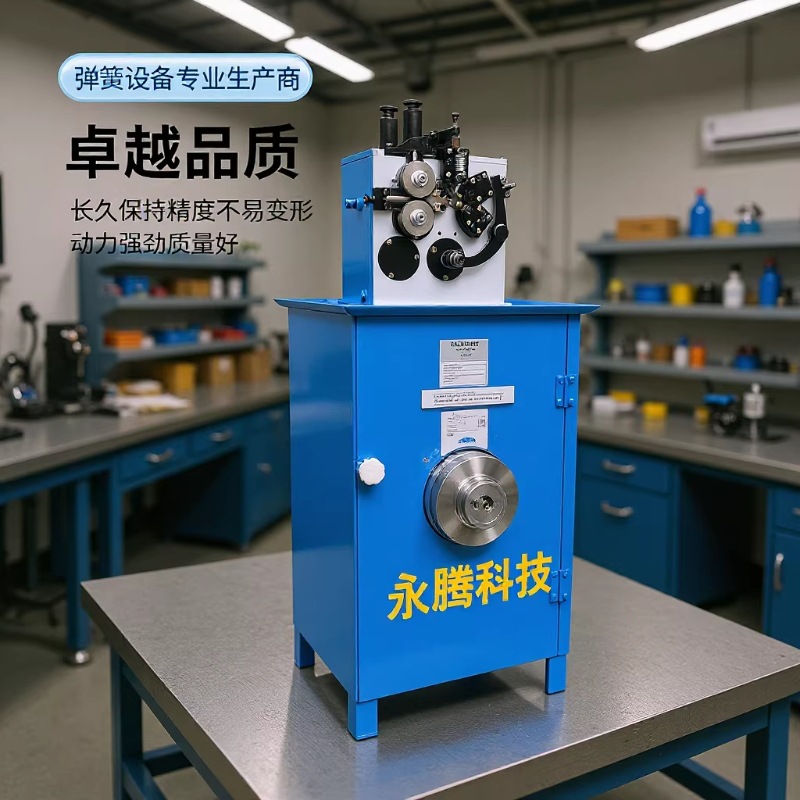 全自动弹簧机小型钢线压簧机数控扁线铁线材成型机打圈机卷簧机