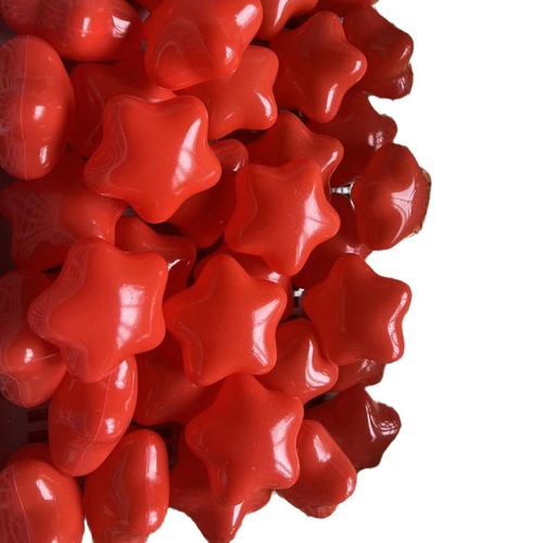 Five-pointed star ocean ball baby wave ball colorful star ball children's toy internet celebrity store decorative inflatable ball