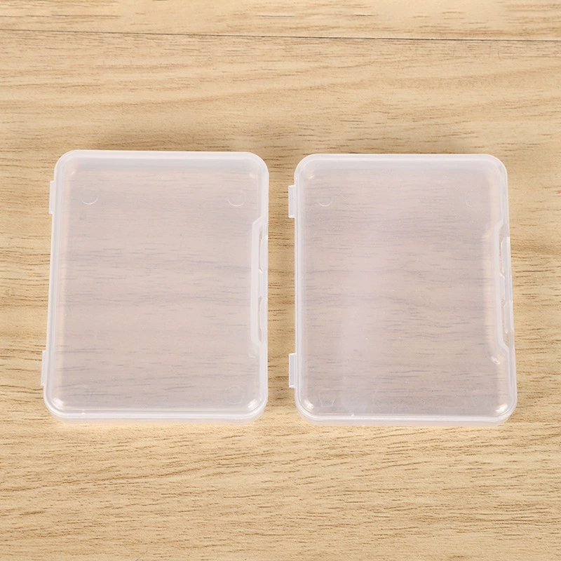 Transparent plastic sponge, storage box, blade
