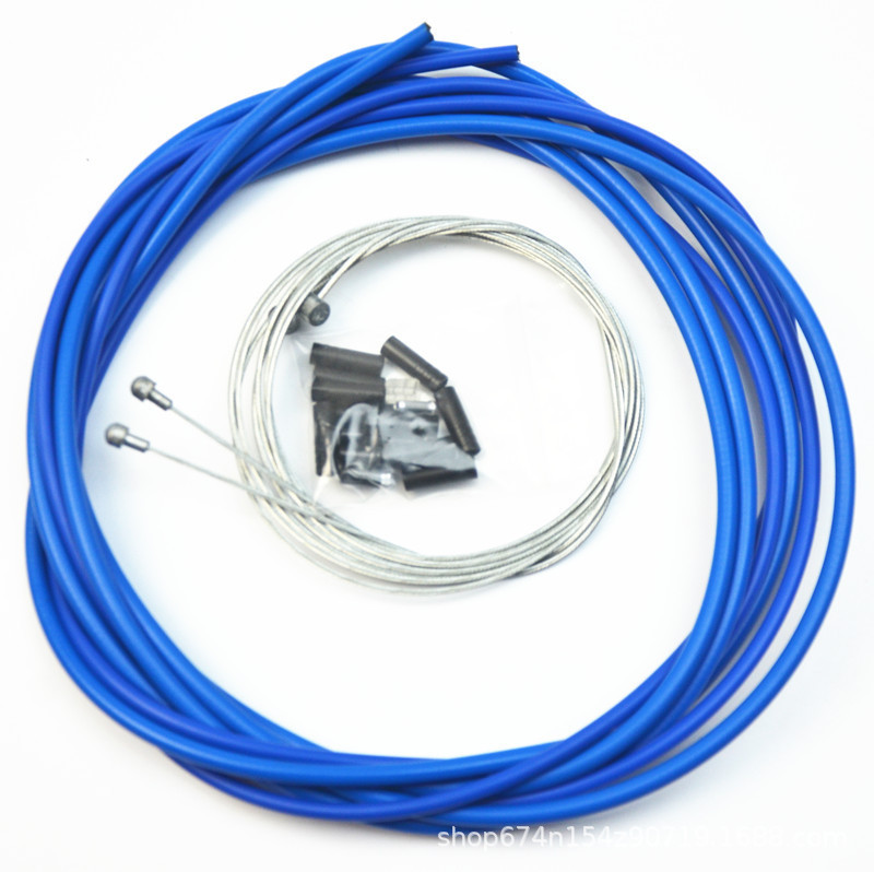 Línea de traje de producción de Taiwán de alta calidad tubo montaña carretera bicicleta plegable línea de color tubo Línea de Transmisión de freno