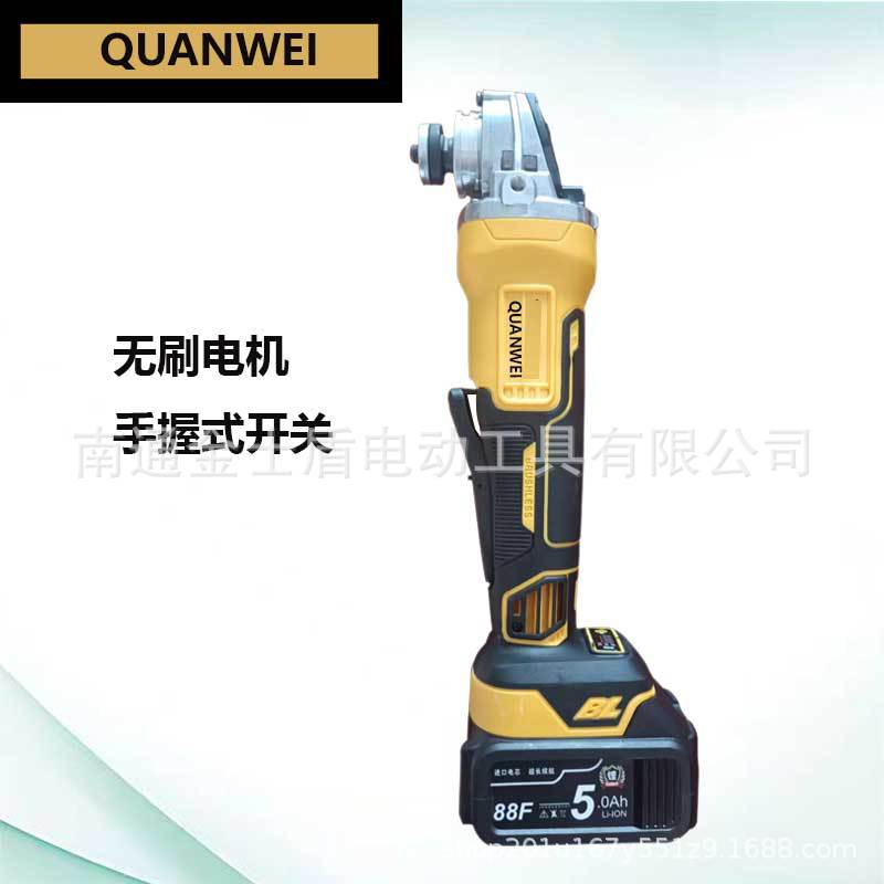 厂家供应充电角磨机锂电无刷角磨机抛光机切割机锂电打磨机