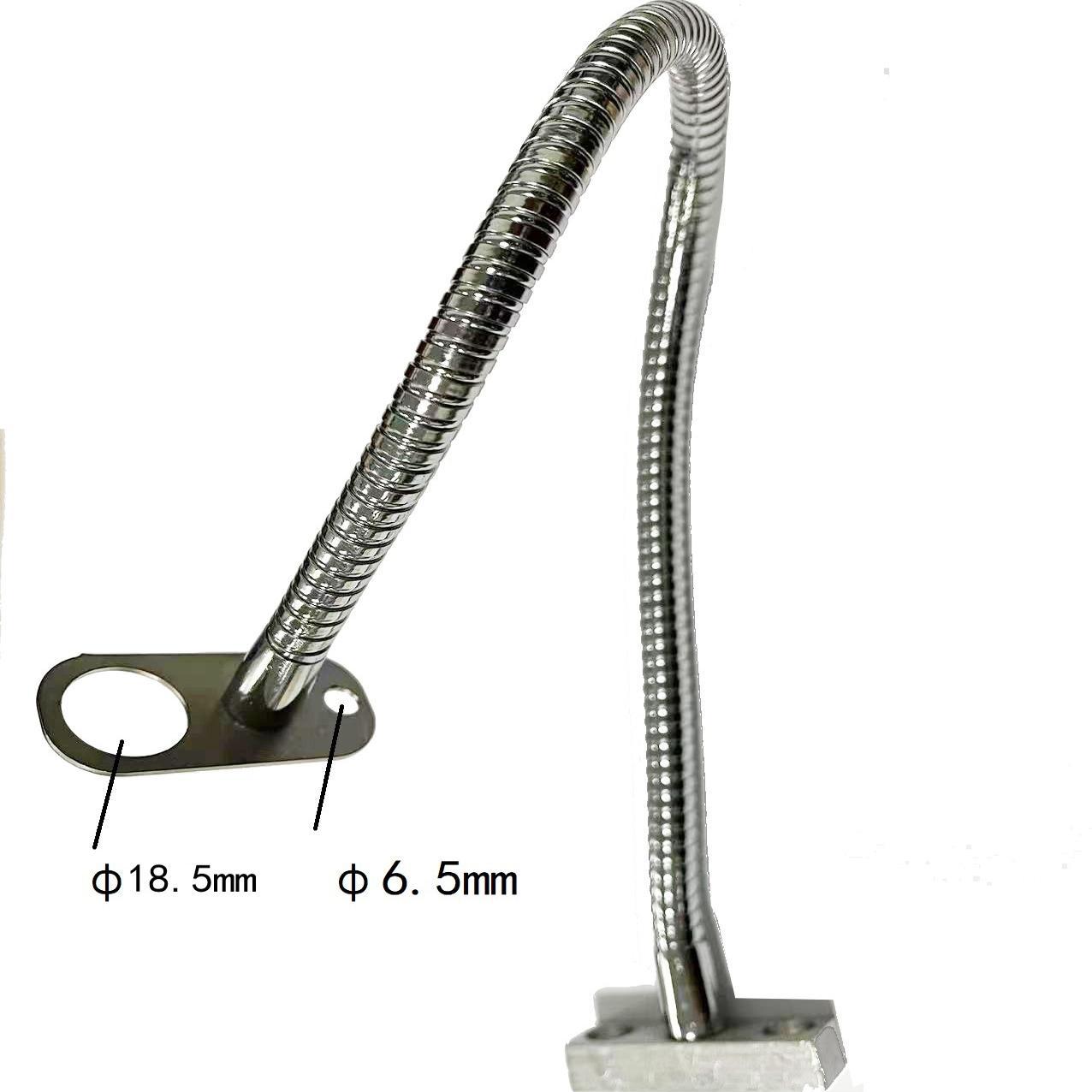 万向电眼支架蛇形管自带固定型材安装电眼支架