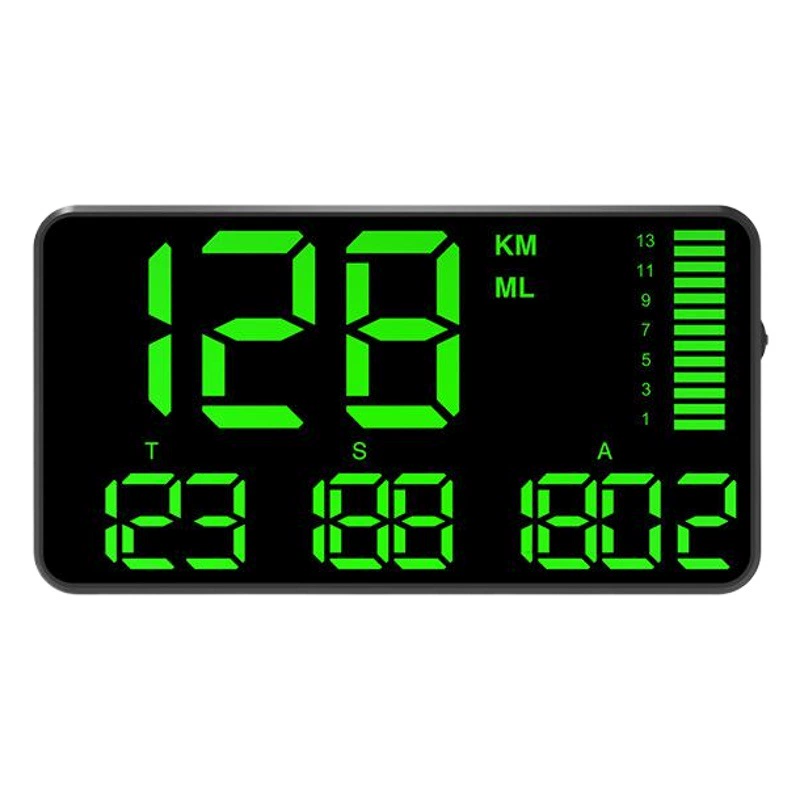 Tianjun HUD проекционный дисплей высота время пробега статический дисплей автомобильные часы суперскоростной сигнал C90