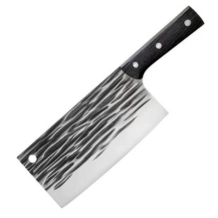 Yangjiang kitchen knife forging hammer pattern kitchen knife meat slice chop chop chop bone chop knife household stainless steel chop knife