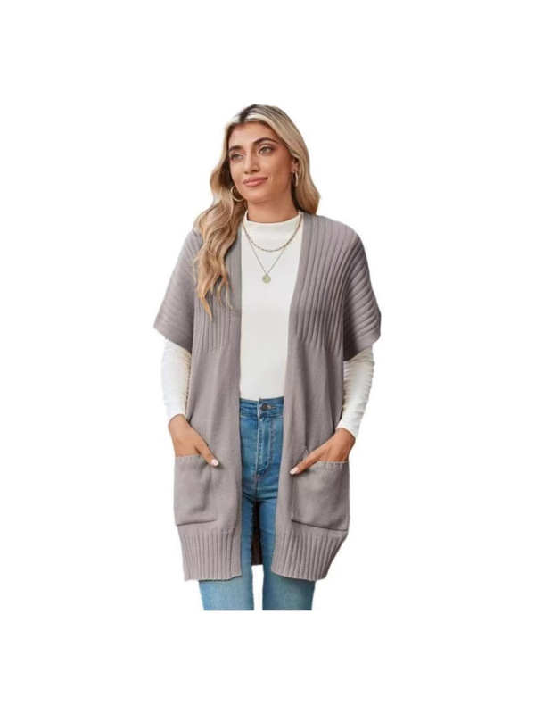 2025 Amazon Wish 独立したステーションクロスボーダーヨーロッパとアメリカの女性のセーター人気のカーディガンニット太い針快適でカジュアル|undefined
