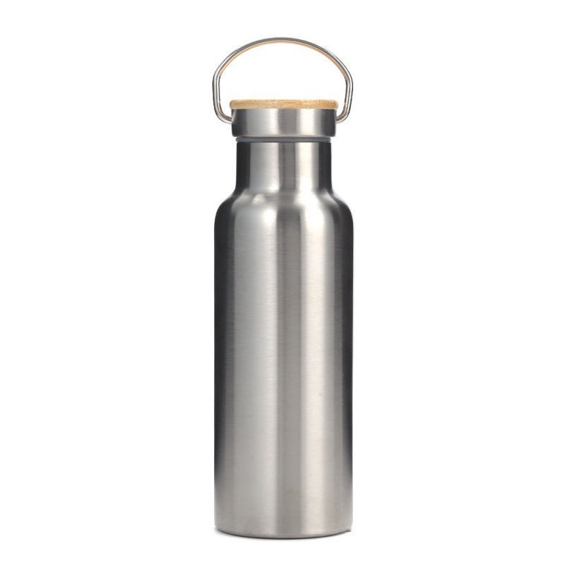 Steel color with bamboo cover