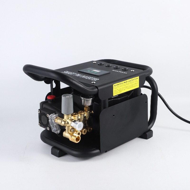 Green Luo Permanent Magnet Variable Frequency High Pressure Cleaning Machine Crankshaft Pump Copper Motor Large Flow Ultra-Quiet Environmentally Friendly Car Washing Machine Factory