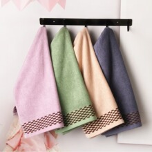 天源2358竹纤维毛巾柔软吸水不掉毛华夫格家用擦手巾特价爆款