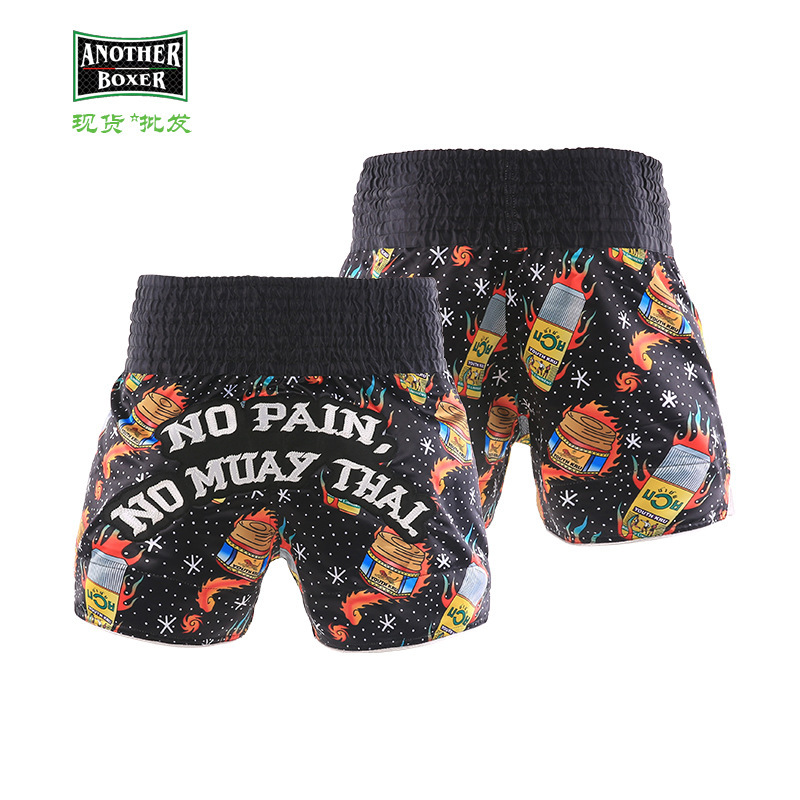 One Championship Competition Shorts Martial Arts Sanda Sports Pants Muay Thai Shorts Mma Fighting Breathable Quick-Dry