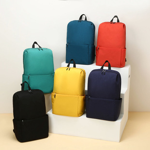 Colorful Small Backpack Sports Backpack Gift Backpack School Travel Agency Bank Gift Bag Can Be Used as Logo