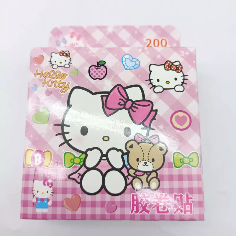 Принт Hello Kitty, мультяшные канцелярские товары для детей, наклейка высокого качества