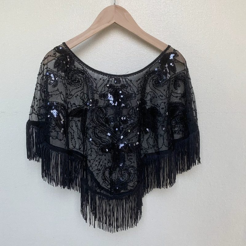 Платье-сарафан танцевальная накидка, тренч, ногтевые sequins, солнцезащитная одежда, Oversize