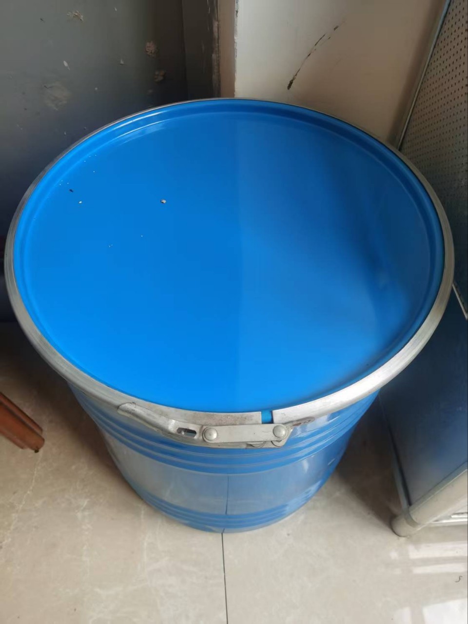 开口金属包装桶 50L100升铁箍小铁桶 100公斤缩口开盖钢桶