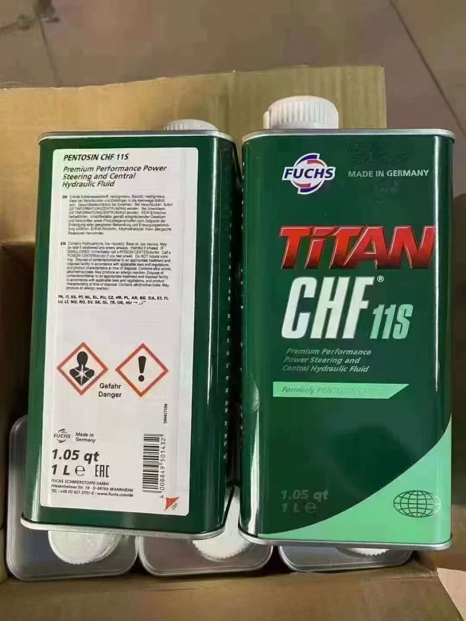 Титан гидроусилитель рулевого управления жидкость Flowserve CHF11S рулевого усилитель масло подходит для Mercedes-Benz BMW Audi Porsche Land Rover