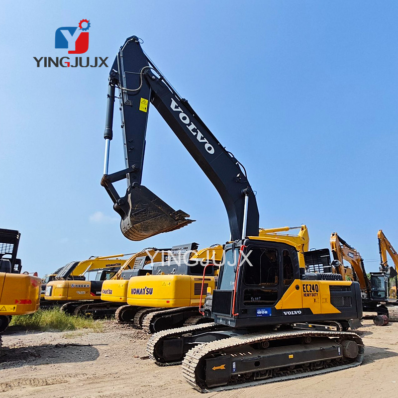 Excavadora de suministro de importación de comercio exterior Volvo 240 210 tipo de orugas 290 gran excavadora de construcción image 3