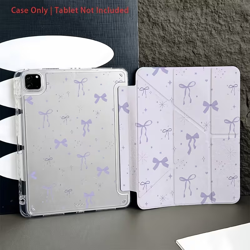 Ins Purple Bow Flat Case Suitable for iPad Air4/5/6 Protective Cover Y-Type 70% off 10.9inch Cross-Border Ins Purple Bow Flat Case Suitable for iPad Air4/5/6 Protective Cover Y-Type 70% off 10.9inch Cross-Border