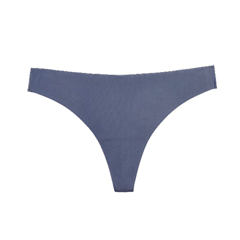 Tangas transfronterizas europeas y americanas, pantalones cortos sexy de cintura baja para mujer, ropa interior invisible desnuda de una pieza sin costuras, comercio exterior