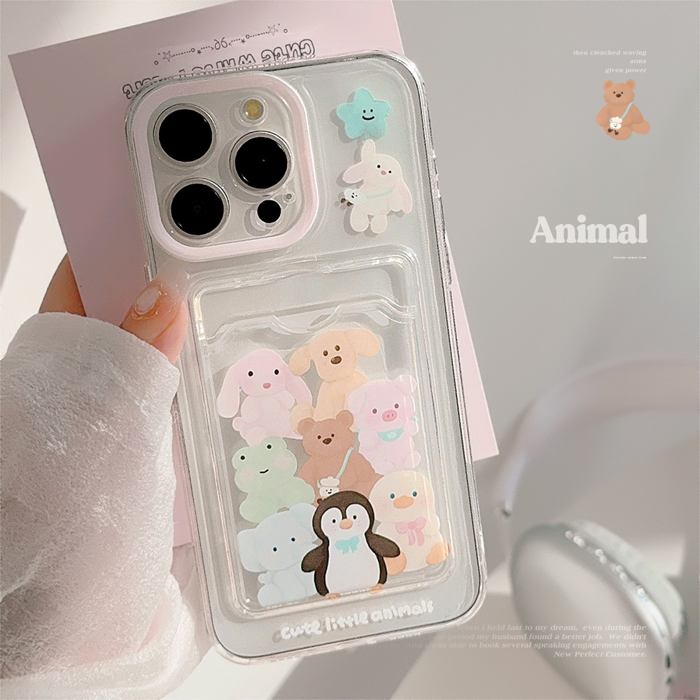 40g Weight iPhone Applicable Brands Phone Cases Classification tpu Material Animal Pattern Cartoon Style, Cute, Simple Style Style Tpu Animal Cartoon Style Cute Simple Style Phone Cases Phone Accessories 无