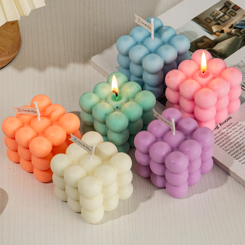 INS aromaterapia vela para las niñas regalo de mano nicho de alto grado fragancia regalo dormitorio decoración duradera hogar