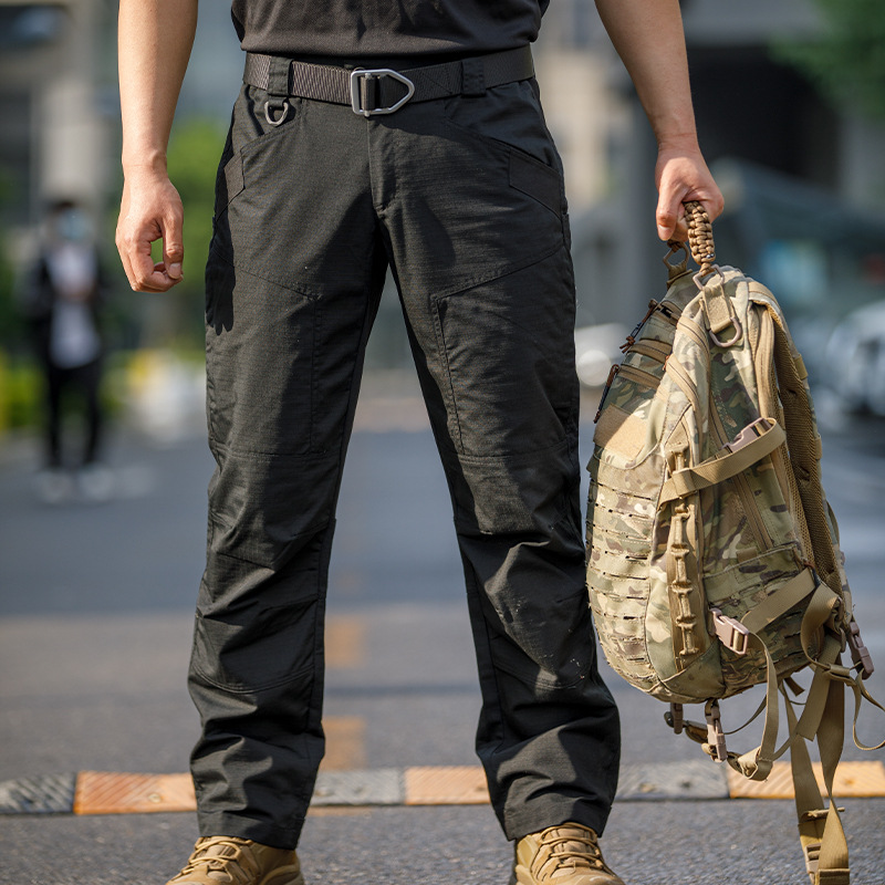 Forcefulness P40 American Tactical Pants Overalls Men's High-end Sense Men's Spring and Autumn Long Pants Men's Loose