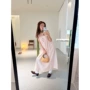 宽松气质绝美镂空连衣裙