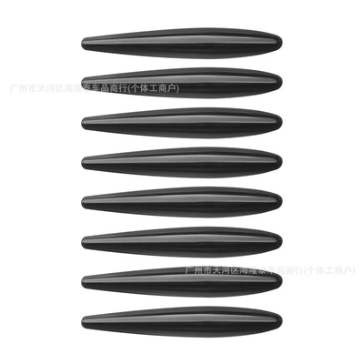 Car modification anti-collision strip: Spoiler - new-809-spoiler-strip-black-8-pack