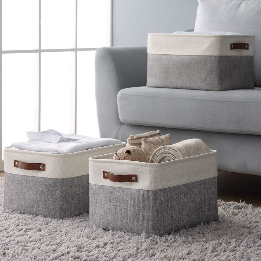 Clothes storage box household fabric wardrobe storage box storage box organizing box clothes storage box foldable box