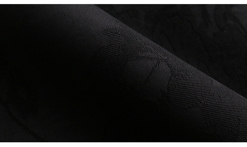 Bộ quần áo hai mảnh nữ phong cách tân cổ điển Trung Hoa – áo gile họa tiết jacquard kết hợp quần ống rộng — màu đen, màu trắng, màu vàng chi tiết 31