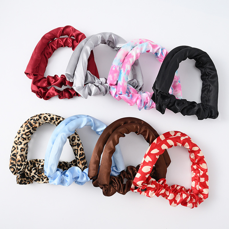 Fashion Solid Color Cloth Hair Band display picture 1