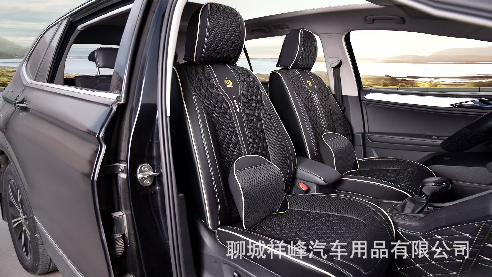 All-Season Universal Seat Cushion Covers, Linen Seat Cushion Covers, Factory Wholesale, Cross-Border Leather and Linen Seat Cushion Covers