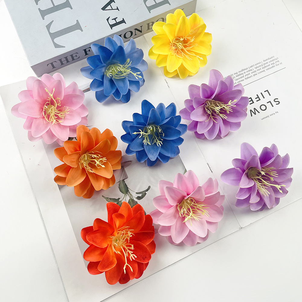 Flor artificial Xihelian diy peonía flor falsa tocado de minorías étnicas horquilla accesorios de fabricación fotografía accesorios florales