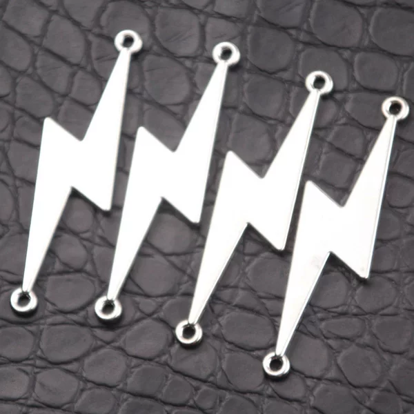 Wish Aliexpress Cross-Border Hot-Selling Retro Lightning Alloy Jewelry Accessories Waist Chain Bracelet Necklace Connector Materials