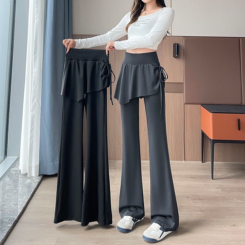 2026 New Style Naked-Feel Yoga Pants for Women, Faux Two-Piece High-Waisted Butt-Lifting Flared Pants for Running, Sports, Dance, and Fitness 2026 New Style Naked-Feel Yoga Pants for Women, Faux Two-Piece High-Waisted Butt-Lifting Flared Pants for Running, Sports, Dance, and Fitness