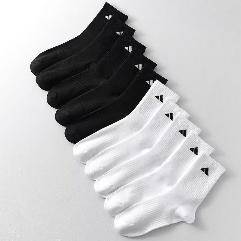 Men's mid-calf sports socks, all-season men's socks, sweat-absorbing and breathable mid-calf socks, men's cross-border wholesale from Zhuji Men's mid-calf sports socks, all-season men's socks, sweat-absorbing and breathable mid-calf socks, men's cross-border wholesale from Zhuji