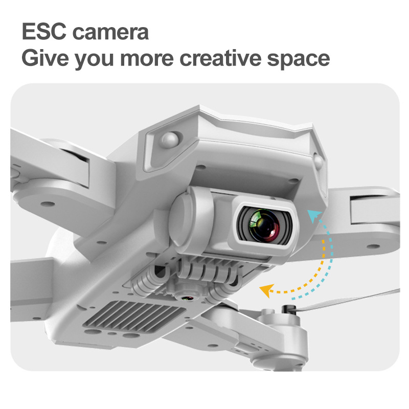 S608 motor sin escobillas GPS UAV HD fotografía aérea doble cámara de cuatro ejes aviones de un solo clic de retorno transfronterizo