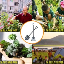 铁锹锰钢铁铲农用小铲子家用种花园艺工具户外种菜挖土大铁锨