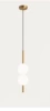 Golden ceiling lamp