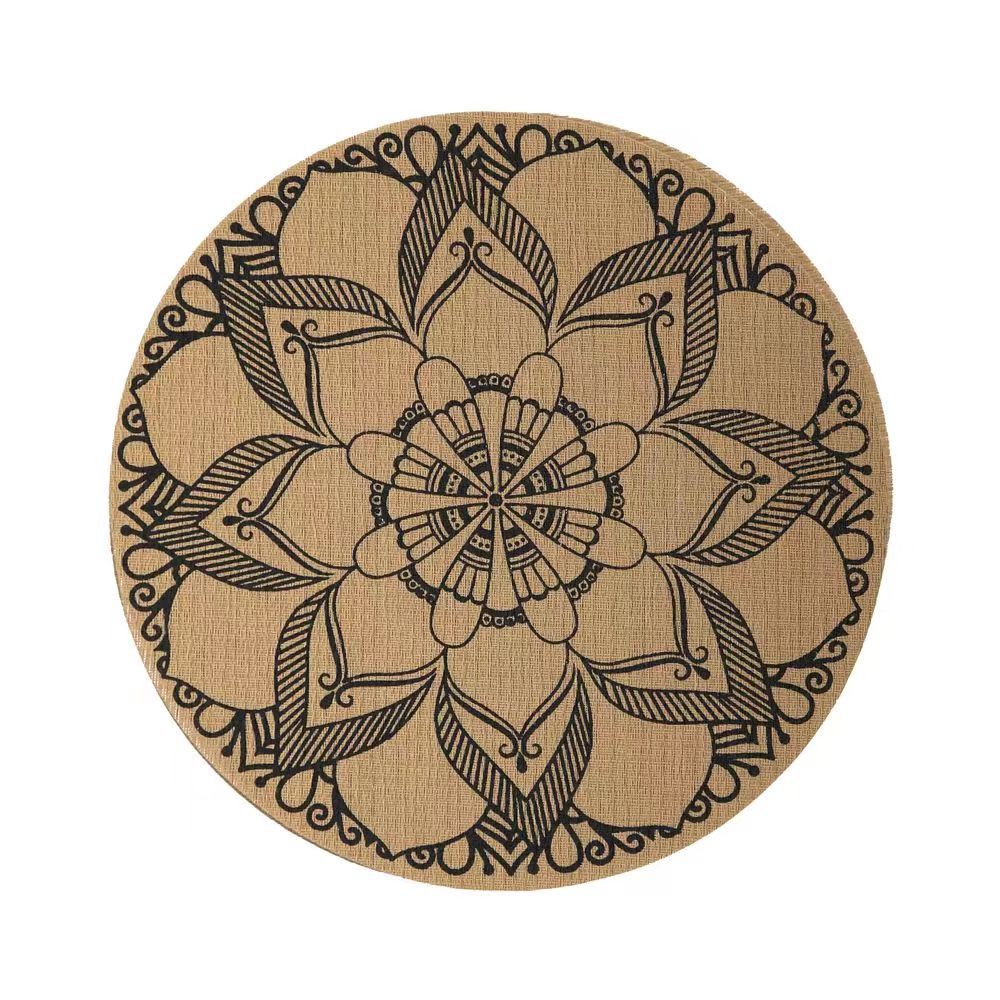 Bohemio PVC mantel serigrafía placa estera montaña occidental comida aislamiento estera lavable Teslin estera de mesa