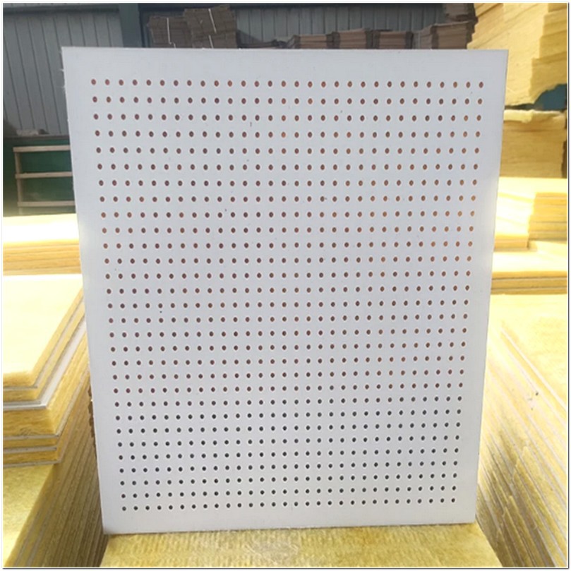 学校走廊吊顶硅钙板地面 玻璃纤维吊顶板样式