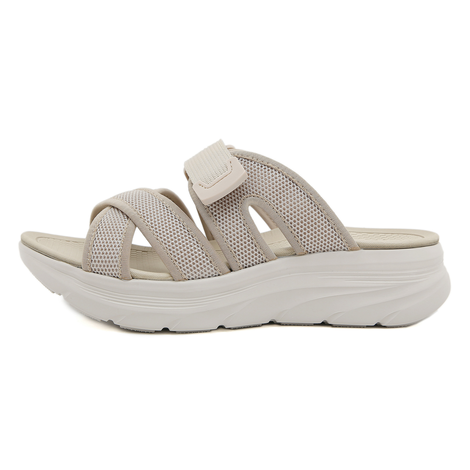 580-3 Amazon 2025 nuevo verano sandalias ligeras mujeres deportivas cómodas zapatillas de goma de tamaño grande