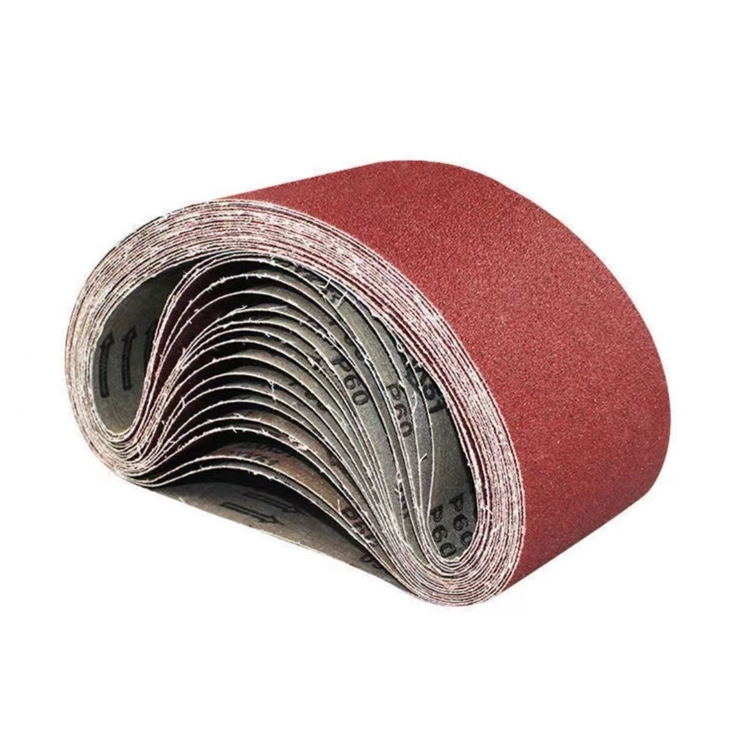 10条610*100强力砂带条4寸坦克机砂带木工打磨机抛光断带包赔