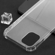 适用iPhone11pro透明手机壳苹果加厚四角防摔pc+tpu二合一亚克力