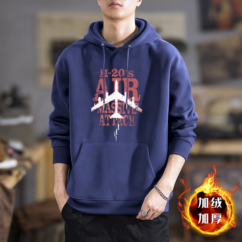 Chaqueta para niños primavera y otoño con capuz marca de moda americana suelta pesada de otoño y invierno chaqueta de moda japonesa chaqueta con capuz