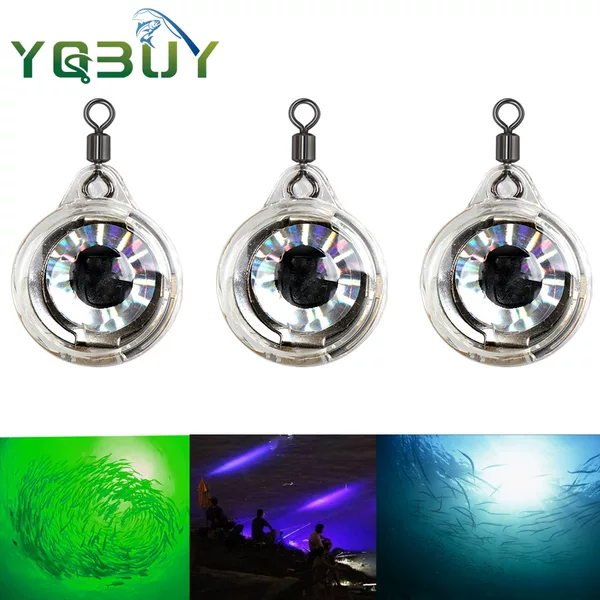 Second-generation night fishing trap lamp LED underwater fish trap waterproof insulation into the water that lights up foreign trade in stock