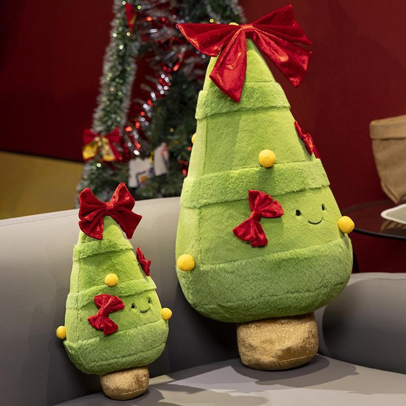 INSクリスマス装飾抱き枕クリスマスツリー人形ソファークッション姜パイ人ヘラジカ子供女子プレゼント|undefined