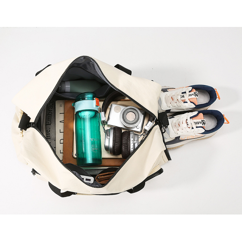 Nueva bolsa de viaje, moda, bolsa de ejercicios portátil de gran capacidad, bolsa deportiva de mujer, bolsa de almacenamiento, bolsa de viaje corto