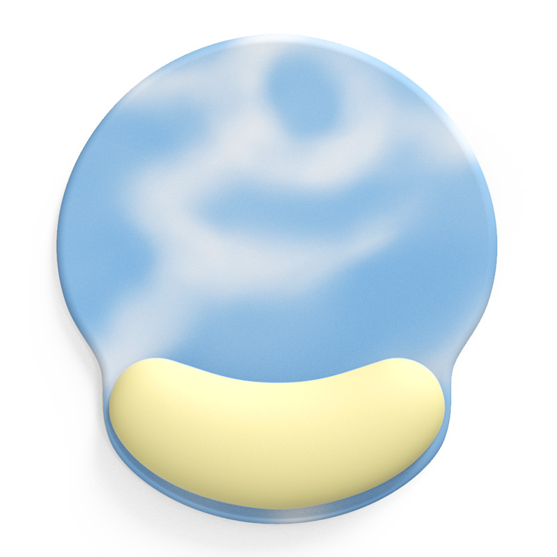 Nuevo gradiente mouse pad silicona muñeca pad estilo simple niños y niñas antideslizante portátil pulsera hermosa