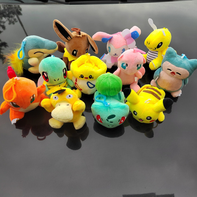ポケモン ポケモン人形 ミュウツー ゼニガメ ゲンガウルフ ぬいぐるみ ピカチュウ 小さな人形ペンダント|undefined